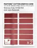 Product image 6 of the product “PANTONE® COTTON SWATCH CARD 18-1563 TCX Rubicondo ”