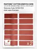 Product image 6 of the product “PANTONE® COTTON SWATCH CARD 18-1564 TCX Poinciana ”