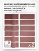 Artikelbild 6 des Artikels “PANTONE® COTTON SWATCH CARD 18-1630 TCX Dusty Cedar “