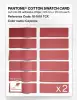 Product image 6 of the product “PANTONE® COTTON SWATCH CARD 18-1651 TCX Cayenne ”