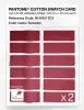 Product image 6 of the product “PANTONE® COTTON SWATCH CARD 18-1653 TCX Toreador ”