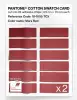 Product image 6 of the product “PANTONE® COTTON SWATCH CARD 18-1655 TCX Mars Red ”