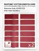 Product image 6 of the product “PANTONE® COTTON SWATCH CARD 18-1659 TCX Goji Berry ”