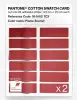 Product image 6 of the product “PANTONE® COTTON SWATCH CARD 18-1662 TCX Flame Scarlet ”