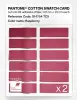 Product image 6 of the product “PANTONE® COTTON SWATCH CARD 18-1754 TCX Raspberry ”