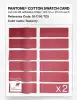 Product image 6 of the product “PANTONE® COTTON SWATCH CARD 18-1756 TCX Teaberry ”