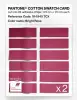Product image 6 of the product “PANTONE® COTTON SWATCH CARD 18-1945 TCX Bright Rose ”