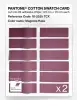 Product image 6 of the product “PANTONE® COTTON SWATCH CARD 18-2525 TCX Magenta Haze ”