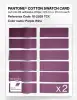 Product image 6 of the product “PANTONE® COTTON SWATCH CARD 18-2929 TCX Purple Wine ”