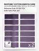 Product image 6 of the product “PANTONE® COTTON SWATCH CARD 18-3521 TCX Plum Jam ”