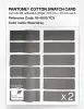 Product image 6 of the product “PANTONE® COTTON SWATCH CARD 18-4005 TCX Steel Gray ”