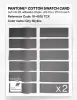 Product image 6 of the product “PANTONE® COTTON SWATCH CARD 18-4010 TCX City Skyline ”