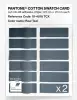 Product image 6 of the product “PANTONE® COTTON SWATCH CARD 18-4018 TCX Real Teal ”