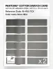 Product image 6 of the product “PANTONE® COTTON SWATCH CARD 18-4105 TCX Moon Mist ”