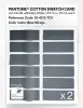 Product image 6 of the product “PANTONE® COTTON SWATCH CARD 18-4215 TCX Blue Mirage ”