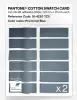 Product image 6 of the product “PANTONE® COTTON SWATCH CARD 18-4220 TCX Provincial Blue ”