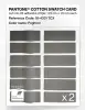 Product image 6 of the product “PANTONE® COTTON SWATCH CARD 18-4331 TCX Foghorn ”