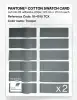 Product image 6 of the product “PANTONE® COTTON SWATCH CARD 18-4510 TCX Trooper ”