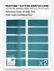 Product image 6 of the product “PANTONE® COTTON SWATCH CARD 18-4525 TCX Caribbean Sea ”