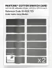 Product image 6 of the product “PANTONE® COTTON SWATCH CARD 18-4602 TCX Gray Matter ”