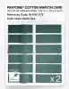 Product image 6 of the product “PANTONE® COTTON SWATCH CARD 18-5115 TCX North Sea ”