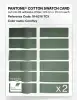 Product image 6 of the product “PANTONE® COTTON SWATCH CARD 18-6216 TCX Comfrey ”