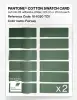 Product image 6 of the product “PANTONE® COTTON SWATCH CARD 18-6320 TCX Fairway ”