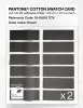 Product image 6 of the product “PANTONE® COTTON SWATCH CARD 19-0000 TCX Raven ”