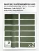 Product image 6 of the product “PANTONE® COTTON SWATCH CARD 19-0230 TCX Garden Green ”