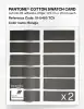 Product image 6 of the product “PANTONE® COTTON SWATCH CARD 19-0405 TCX Beluga ”
