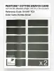 Product image 6 of the product “PANTONE® COTTON SWATCH CARD 19-0417 TCX Kombu Green ”