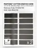 Product image 6 of the product “PANTONE® COTTON SWATCH CARD 19-0506 TCX Black Ink ”