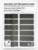 Product image 6 of the product “PANTONE® COTTON SWATCH CARD 19-0507 TCX Lamp Black ”