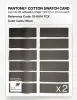 Product image 6 of the product “PANTONE® COTTON SWATCH CARD 19-0614 TCX Wren ”
