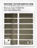 Product image 6 of the product “PANTONE® COTTON SWATCH CARD 19-0622 TCX Military Olive ”