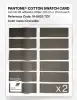 Product image 6 of the product “PANTONE® COTTON SWATCH CARD 19-0823 TCX Crocodile ”