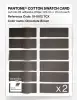Product image 6 of the product “PANTONE® COTTON SWATCH CARD 19-0912 TCX Chocolate Brown ”