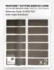 Product image 6 of the product “PANTONE® COTTON SWATCH CARD 19-0916 TCX Rain Drum ”
