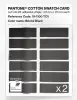 Product image 6 of the product “PANTONE® COTTON SWATCH CARD 19-1100 TCX Bristol Black ”