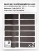 Product image 6 of the product “PANTONE® COTTON SWATCH CARD 19-1110 TCX Chocolate Plum ”
