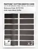 Product image 6 of the product “PANTONE® COTTON SWATCH CARD 19-1111 TCX Black Coffee ”