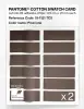 Product image 6 of the product “PANTONE® COTTON SWATCH CARD 19-1121 TCX Pinecone ”