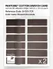 Product image 6 of the product “PANTONE® COTTON SWATCH CARD 19-1215 TCX Shaved Chocolate ”