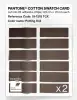 Product image 6 of the product “PANTONE® COTTON SWATCH CARD 19-1218 TCX Potting Soil ”