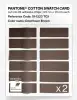 Product image 6 of the product “PANTONE® COTTON SWATCH CARD 19-1223 TCX Downtown Brown ”