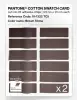 Product image 6 of the product “PANTONE® COTTON SWATCH CARD 19-1322 TCX Brown Stone ”