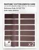 Product image 6 of the product “PANTONE® COTTON SWATCH CARD 19-1327 TCX Andorra ”