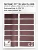 Product image 6 of the product “PANTONE® COTTON SWATCH CARD 19-1524 TCX Oxblood Red ”