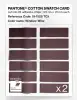Product image 6 of the product “PANTONE® COTTON SWATCH CARD 19-1528 TCX Windsor Wine ”