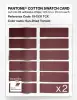 Product image 6 of the product “PANTONE® COTTON SWATCH CARD 19-1531 TCX Sun-Dried Tomato ”